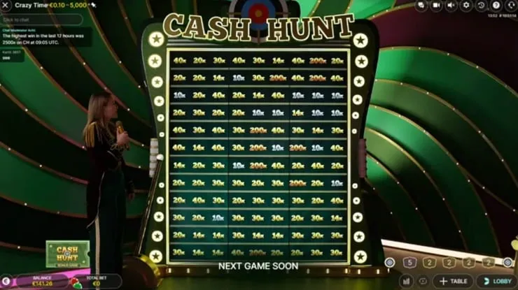 Cash Hunt - strzelnica z ukrytymi mnoznikami